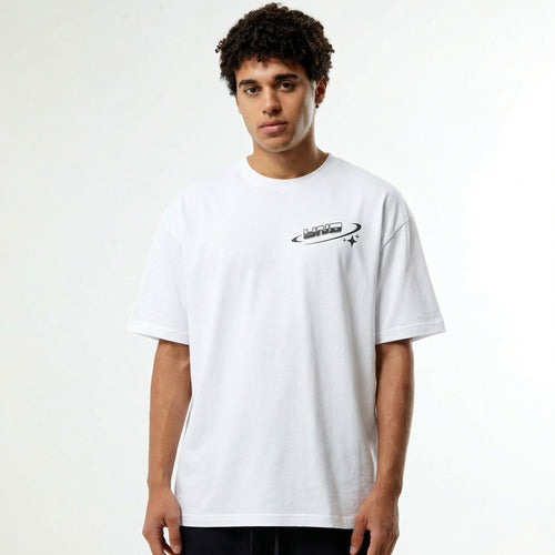 YND White Oversized T-Shirt