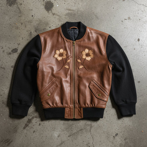 Modest culture Leather Jacket