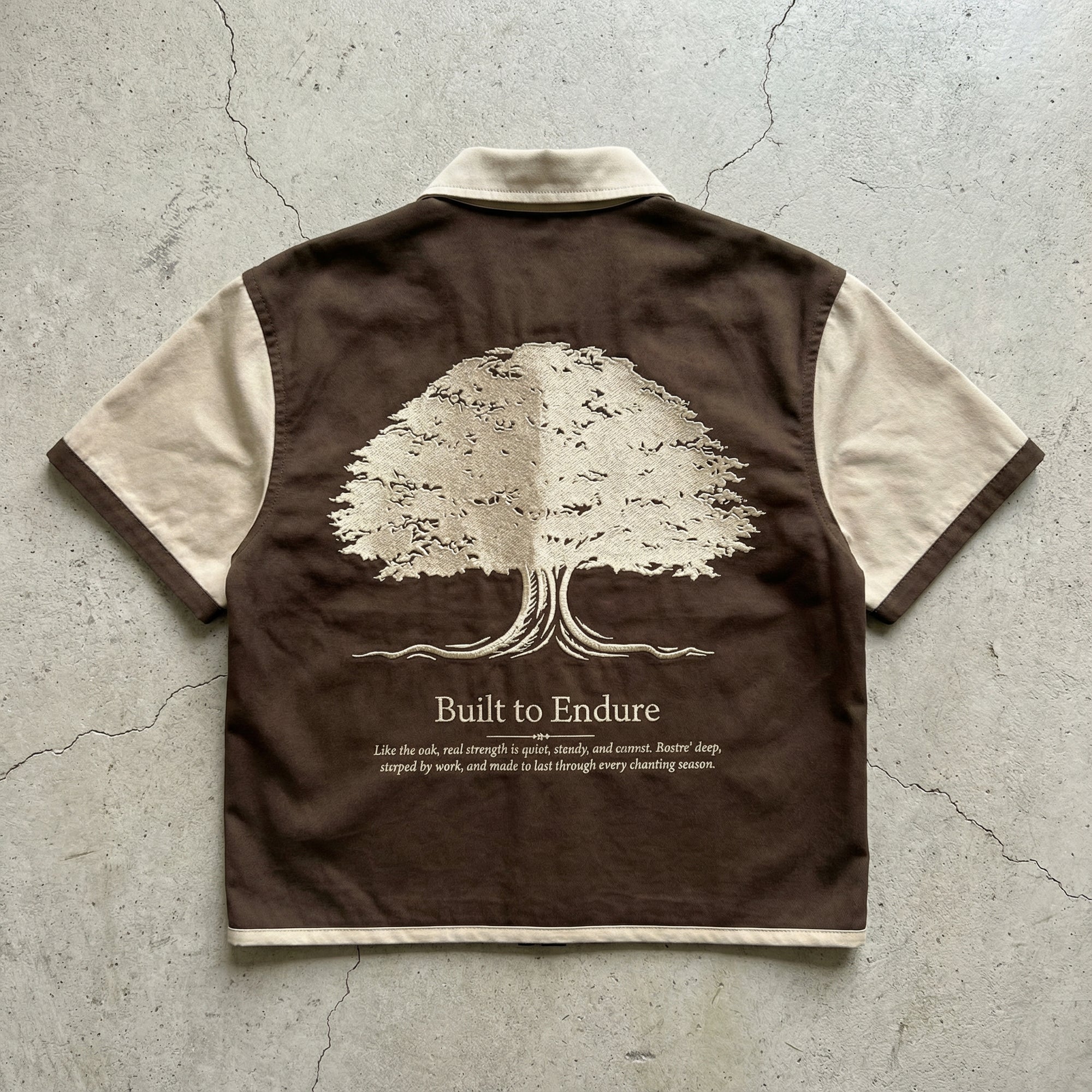 Roots Short-Sleeve Button Up T-shirt