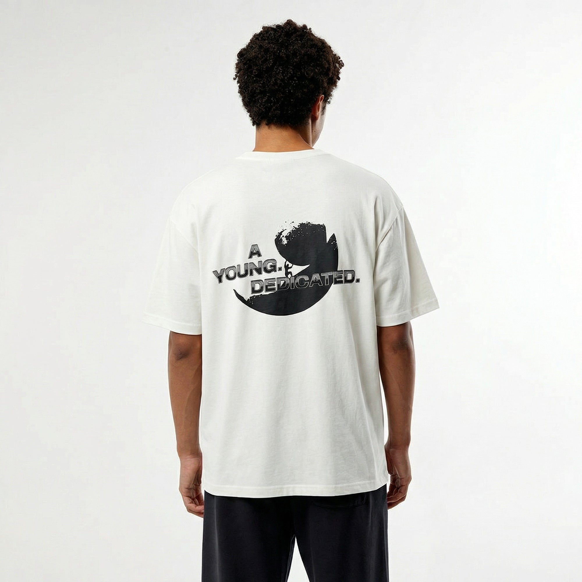 YND White Oversized T-Shirt