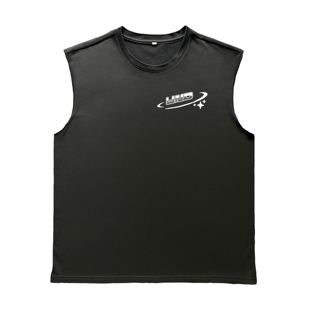 Black YND Sleeveless Tee