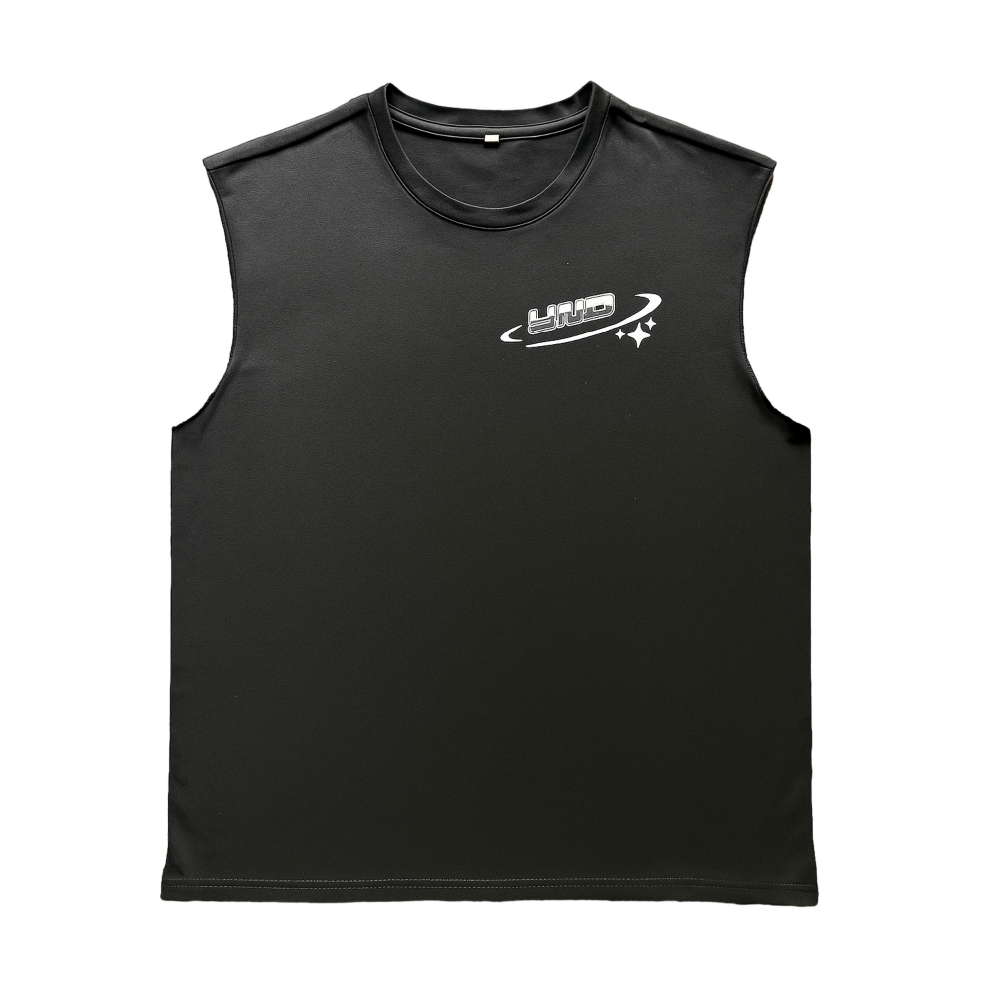 Black YND Sleeveless Tee