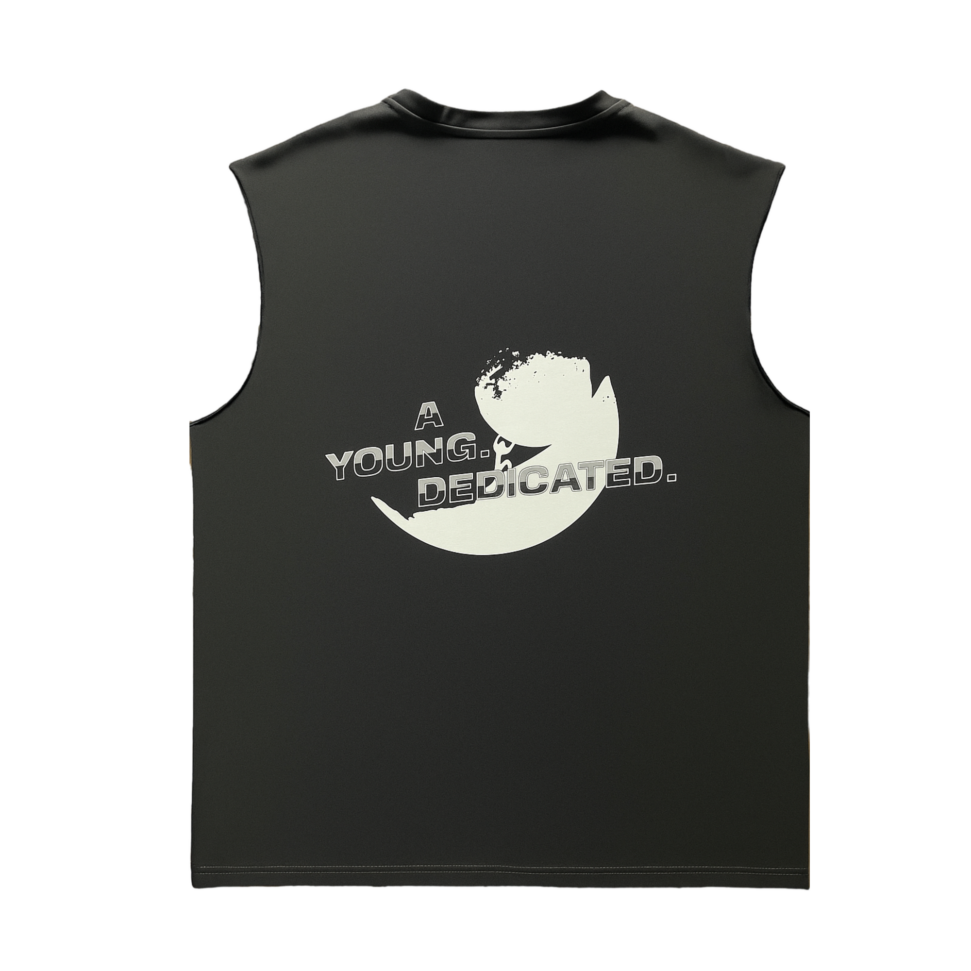 Black YND Sleeveless Tee
