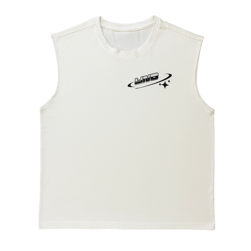 White YND Sleeveless Tee